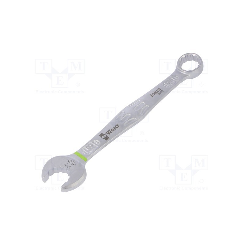 1 pcs x WERA - 5020209001 - Wrench, combination spanner, 18mm, steel, Joker 6003, L: 210mm
