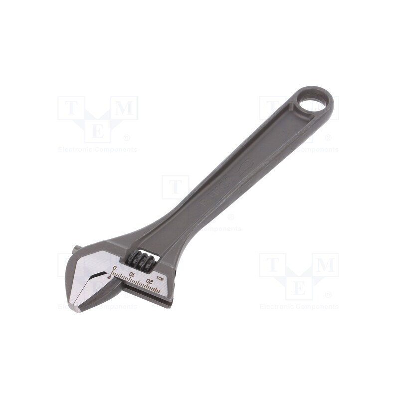 1 pcs x BAHCO - 8071 IP - Wrench, adjustable, Max jaw capacity: 27mm, industrial
