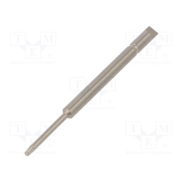 1 pcs x WERA - 5345056001 - Screwdriver bit, Torx®, TX06, Overall len: 64mm