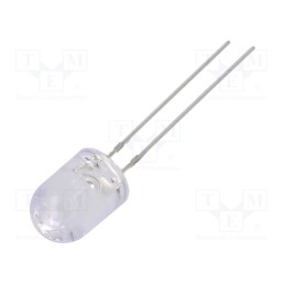 1 pcs x OPTOSUPPLY - OSO5PA8B31B - LED, 8mm, orange, 10000÷12000mcd, 30°, Front: convex, 1.8÷2.6V