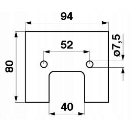 Massey Ferguson rubber conveyor blade