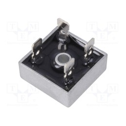 1 pcs x DC COMPONENTS - MB252 - Bridge rectifier: single-phase, Urmax: 200V, If: 25A, Ifsm: 400A