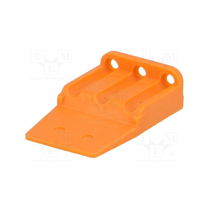 2 pcs x DEUTSCH - WM-3S - Accessories: secondary lock, DTM, female, PIN: 3, orange