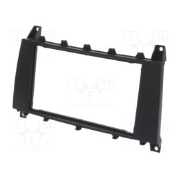 1 pcs x ACV - 281190-20-0 - Radio frame, Mercedes, 2 DIN, black