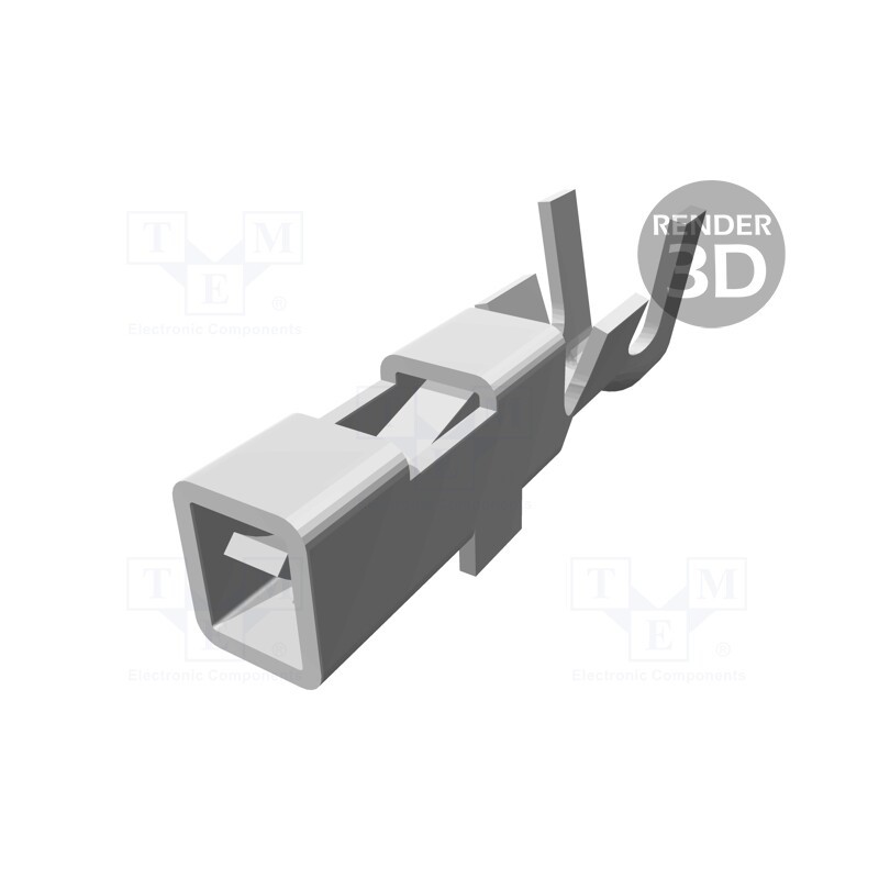 2 pcs x TE Connectivity - 1827587-2 - Contact, female, gold-plated, 0.08÷0.38mm2, 28AWG÷22AWG, crimped