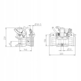 Sauermann automatic hitch 711171010