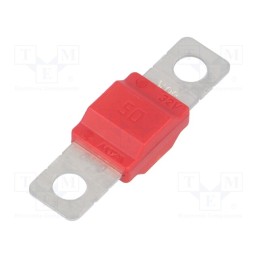 2 pcs x MTA - MIDIVAL 50A - Fuse: fuse, 50A, 32VDC, automotive, 40mm, MIDIVAL