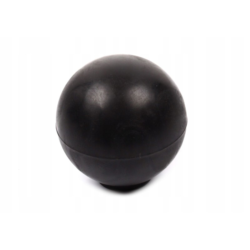 Screw-on knob with internal thread M6x32, black