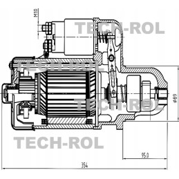Strong starter r11a 3kw ursus c 330 c 360