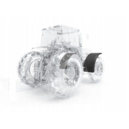 Front fender for excavator, tractor, 235x840, domestic