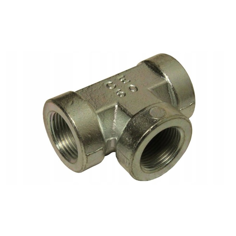 Hydraulic tee connector 3 4 bsp