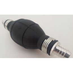 Manual fuel pump, 12 mm rubber bulb