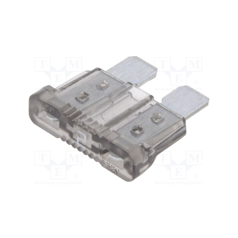 2 pcs x OPTIFUSE - APR-2A - Fuse: fuse, 2A, 32VDC, automotive, 19.1mm, UNIVAL