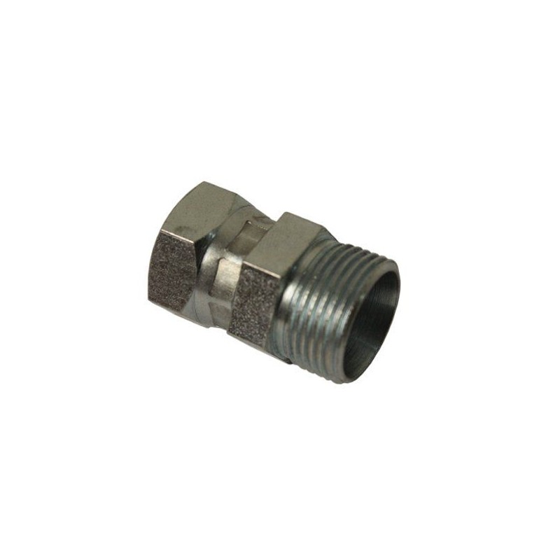 Hydraulic reducing connector ab m18x1 5 m22x1 5