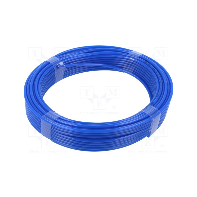 1 pcs x PNEUMAT-259.05SB-25 - Pneumatic tubing, max.9bar, L: 25m, polyetylene, Economy, blue