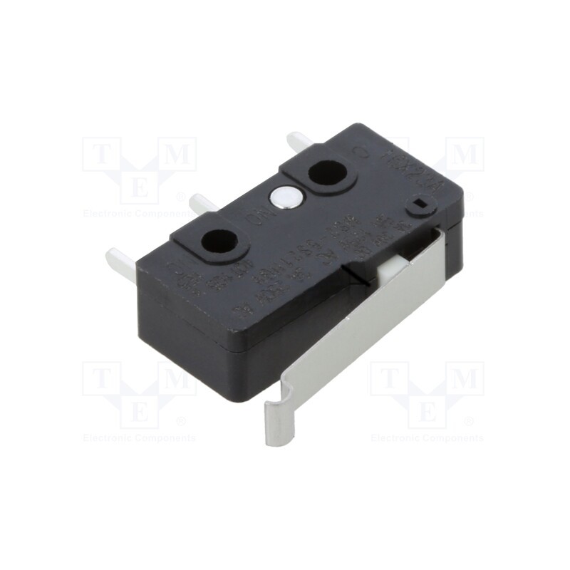 1 pcs x DIPTRONICS - MS2-5S21HGV - Microswitch SNAP ACTION, 3A/250VAC, 3A/30VDC, SPDT, ON-(ON), PCB