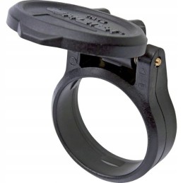 Dust cover for euro socket 1 2 inch black