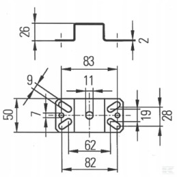 Work lamp holder 9xd130261001