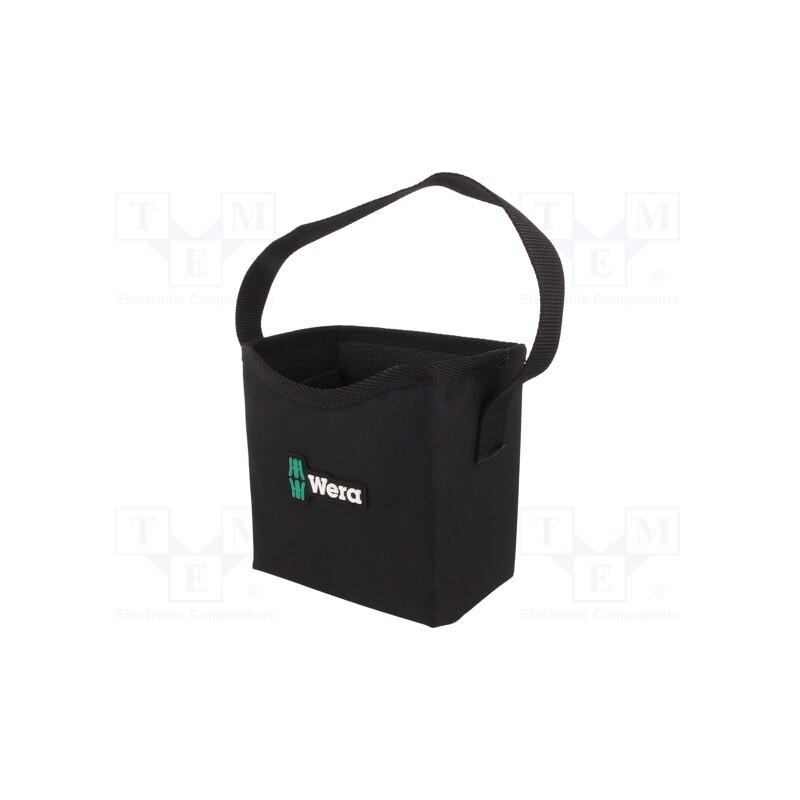 1 set x WERA - 5004353001 - Accessories: bag with compartments, 105x165x165mm, WERA.2GO
