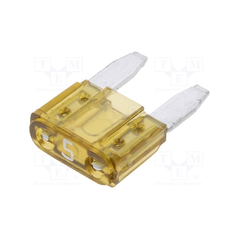 2 pcs x OPTIFUSE - APM-5A - Fuse: fuse, 5A, 32VDC, automotive, 11mm, Mini