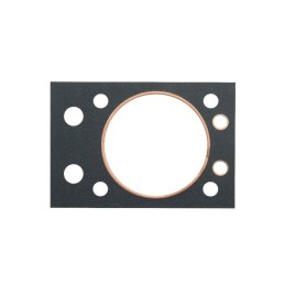 Head gasket with silicone-free copper rim