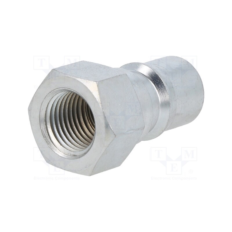1 pcs x PNEUMAT-246.51 OC - Quick connection coupling, max.300bar, G 1/8', ISO 7241-1 B