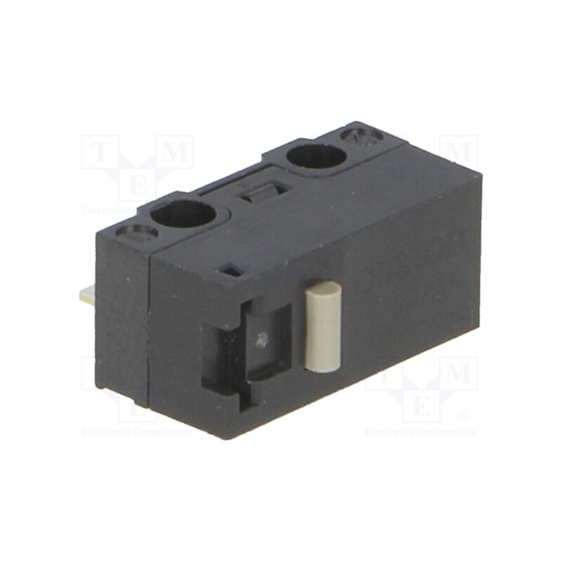 2 pcs x OMRON OCB - D2F-01-D - Microswitch SNAP ACTION, 3A/125VAC, 0.1A/30VDC, without lever