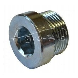 Threaded plug cn 124 b g3 4 hole for a magnet