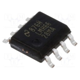 1 pcs x TEXAS INSTRUMENTS - LMH6628MA/NOPB - IC: operational amplifier, 300MHz, Ch: 2, SO8, ±2.5÷6VDC,5÷12VDC