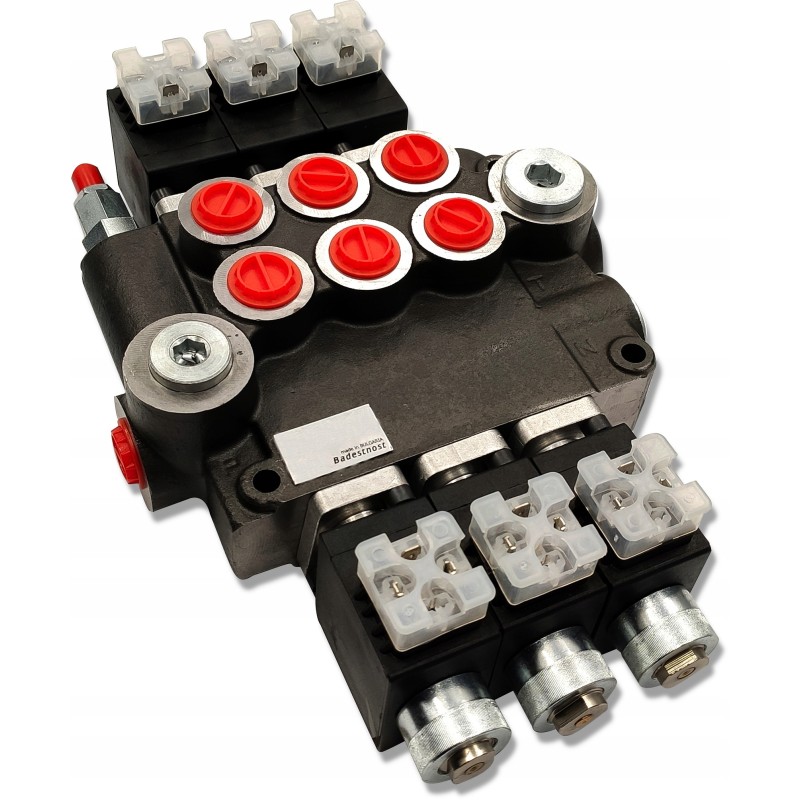 Hydraulic distributor 3 sec 80l electric 12v