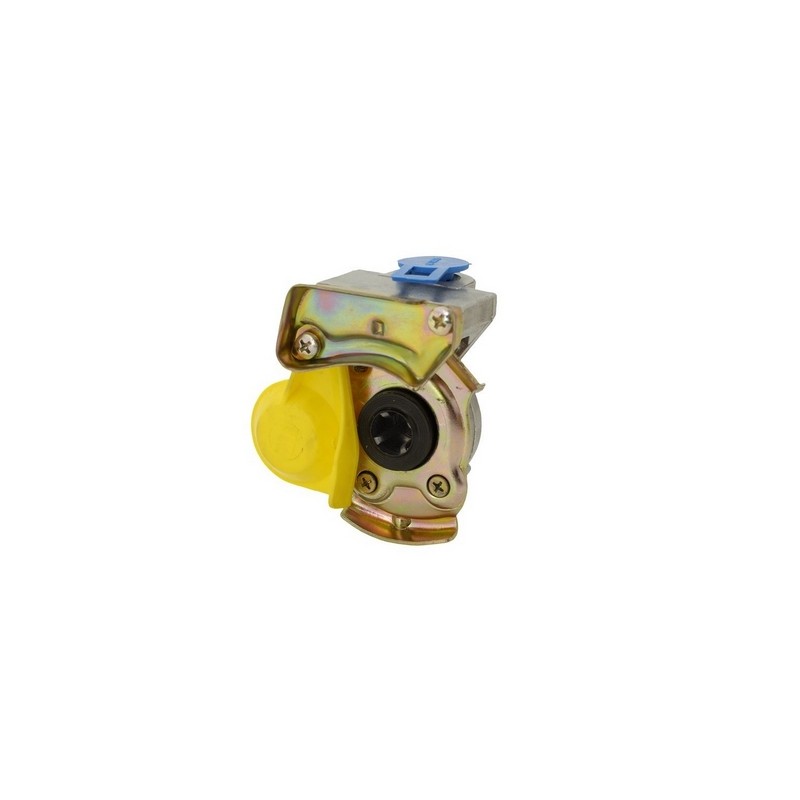 Pneumatic quick connector, soft, m22x1 5, yellow