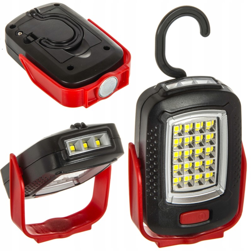 Workshop lamp 24 LEDs with magnet 210x60mm 3xr6