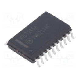 1 pcs x ONSEMI - MC74VHCT245ADWG - IC: digital, bus transceiver,octal, Ch: 8, CMOS,TTL, SMD, SO20WB