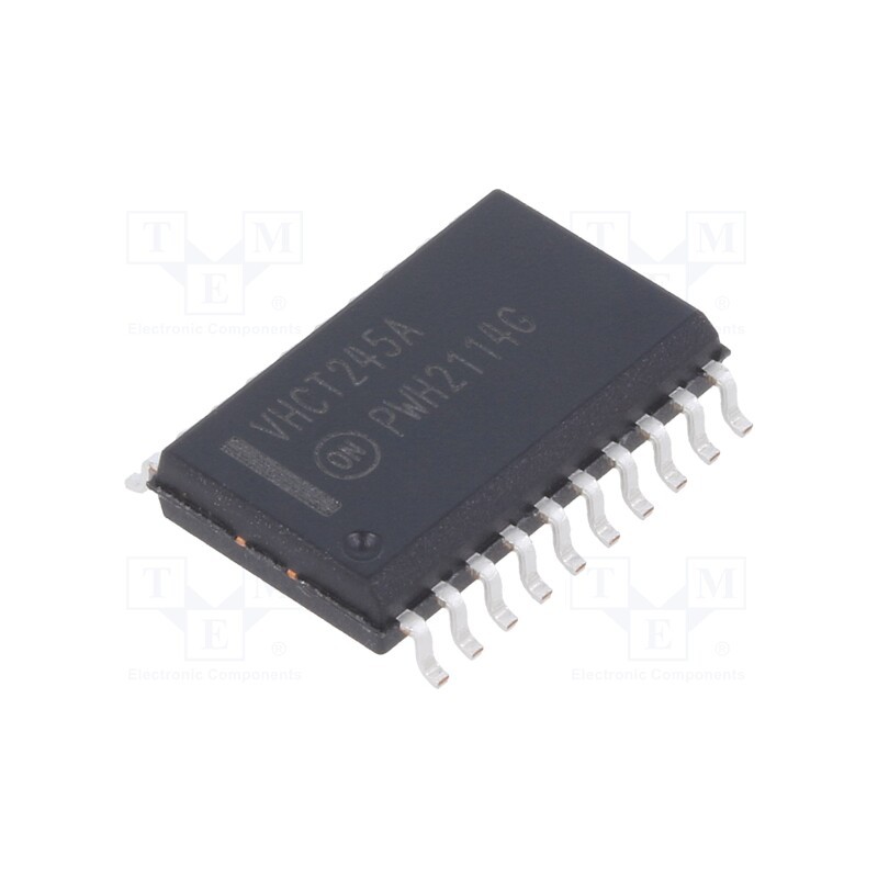 1 pcs x ONSEMI - MC74VHCT245ADWG - IC: digital, bus transceiver,octal, Ch: 8, CMOS,TTL, SMD, SO20WB