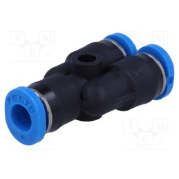 1 pcs x FESTO-153371 - Push-in fitting, Y-Yap spliYYer, -0.95÷6bar, PBT, QSM, Øout: 4mm