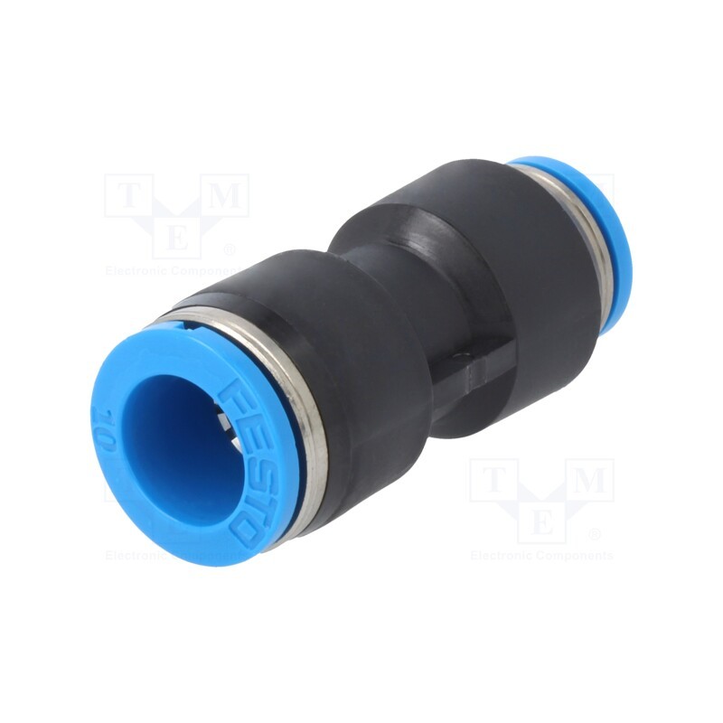 1 pcs x FESTO-153039 - Push-in fitting, straight,reductive, -0.95÷6bar, QS, Øout: 8mm