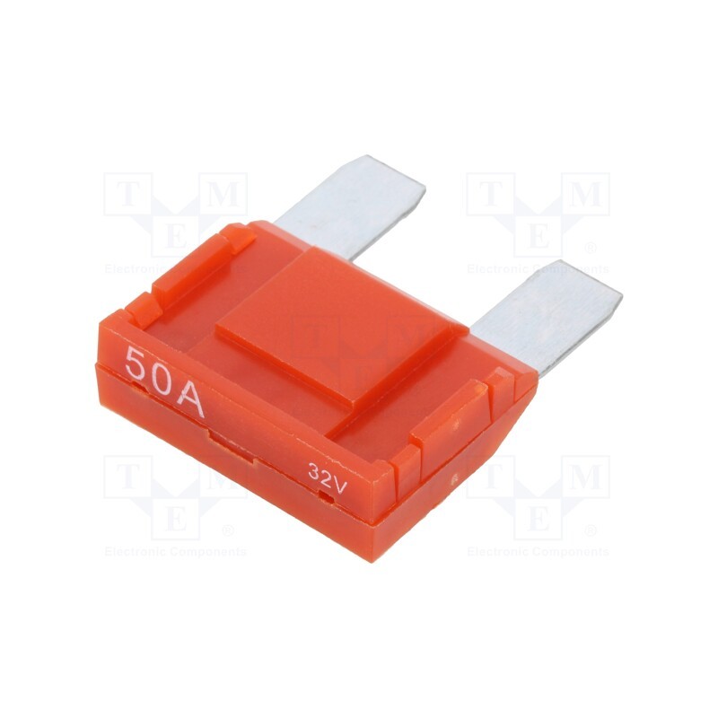 2 pcs x ESKA - 340637 - Fuse: fuse, 50A, 32VDC, automotive, 29mm, tin alloy