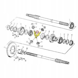 Satellite pin c 330 50013160