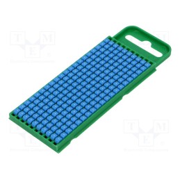 200 pcs x HELLERMANNTYTON - 561-00716 - Markers, Marking: -, 0.8÷2.2mm, polyamide, blue, -40÷85°C, push-in