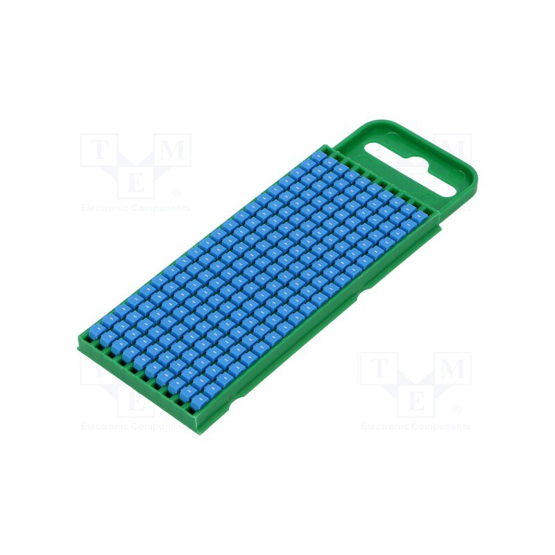 200 pcs x HELLERMANNTYTON - 561-00716 - Markers, Marking: -, 0.8÷2.2mm, polyamide, blue, -40÷85°C, push-in