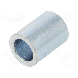 5 pcs x DREMEC - 3212/8,2X16 - Spacer sleeve, 16mm, cylindrical, steel, zinc, Out.diam: 12mm