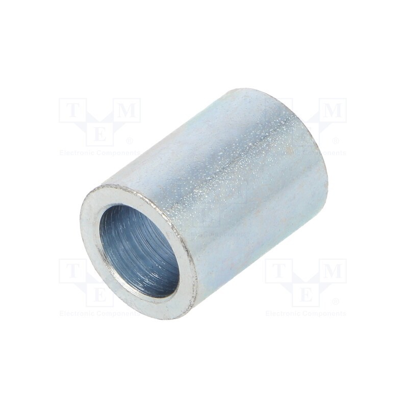 5 pcs x DREMEC - 3212/8,2X16 - Spacer sleeve, 16mm, cylindrical, steel, zinc, Out.diam: 12mm
