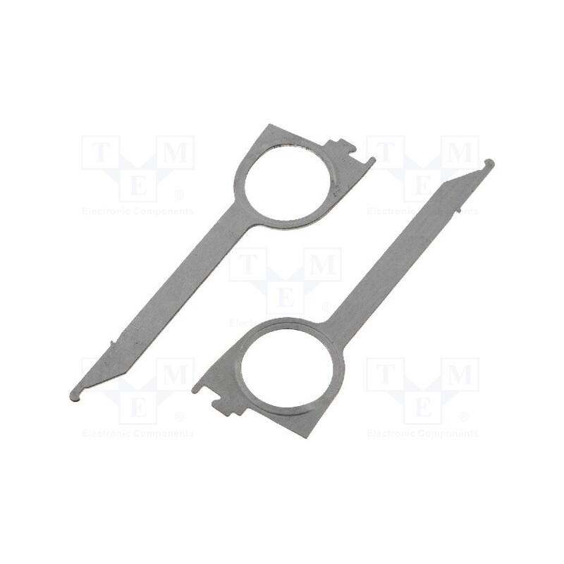 1 set x 4CARMEDIA - KLUCZ-65.248 - Radio release key, Becker, 2pcs.