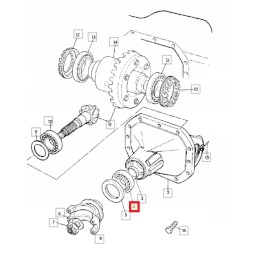 Bearing fight attack JCB 907 09100 OEM Koyo Japan