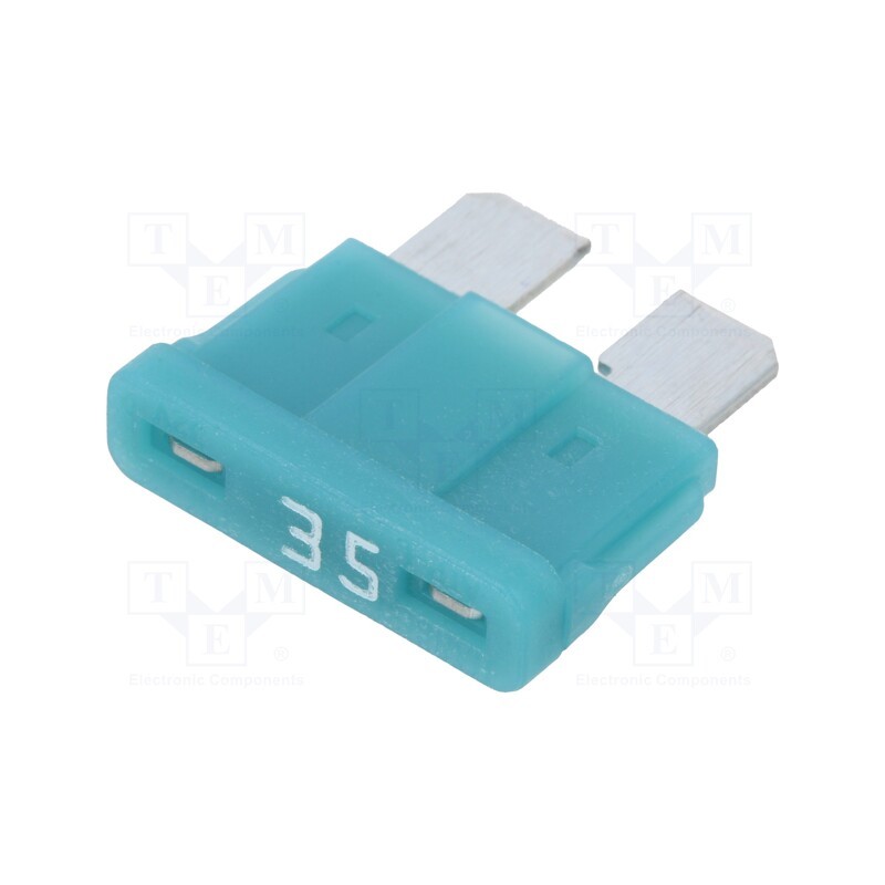 2 pcs x ESKA - 340234 - Fuse: fuse, 35A, 32VDC, automotive, 19.3mm, tin alloy