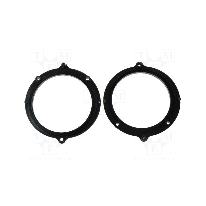 1 set x 4CARMEDIA - RAM-20.401/K - Speaker frame, 130mm, Audi, Audi A4 1994-&gt,2001, 2pcs.