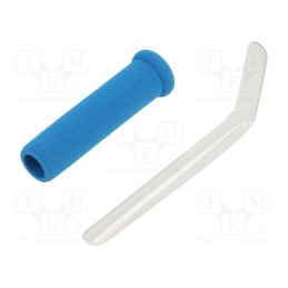 1 pcg x JBC TOOLS - 21528 - Grip, for soldering iron, 4pcs, JBC-T245-A,JBC-T245-B, blue