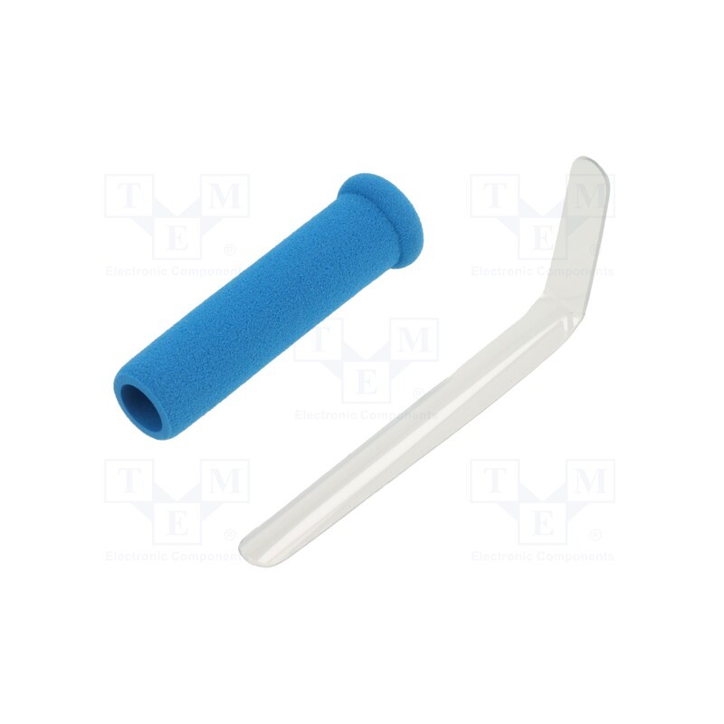 1 pcg x JBC TOOLS - 21528 - Grip, for soldering iron, 4pcs, JBC-T245-A,JBC-T245-B, blue