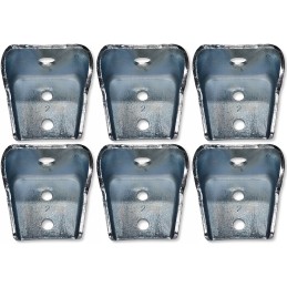 Set of 6x frame mounting bracket, box console