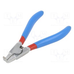 1 pcs x UNIOR - 621195 - Pliers, for circlip, external, 3÷10mm, Pliers len: 140mm, angular